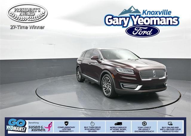 used 2019 Lincoln Nautilus car, priced at $19,343