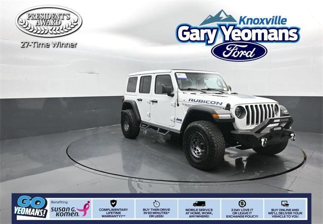 used 2022 Jeep Wrangler Unlimited 4xe car, priced at $28,706