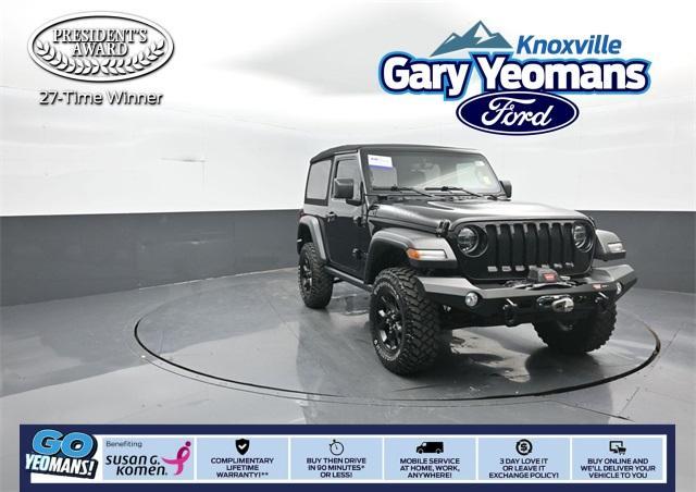 used 2022 Jeep Wrangler car, priced at $33,851