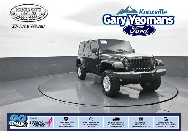 used 2017 Jeep Wrangler Unlimited car, priced at $25,307