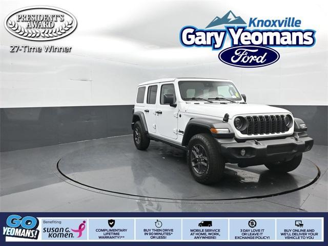 used 2024 Jeep Wrangler car, priced at $33,609