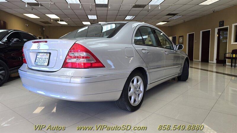 used 2003 Mercedes-Benz C-Class car, priced at $5,899