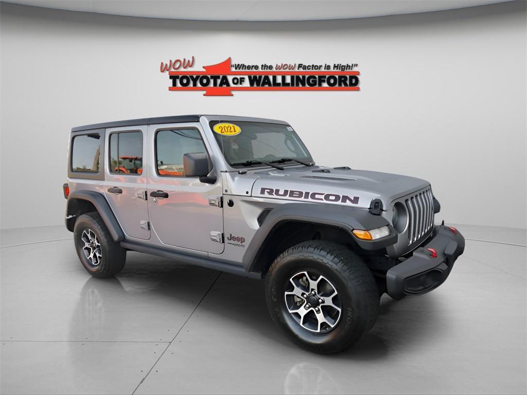 used 2021 Jeep Wrangler Unlimited car, priced at $35,525