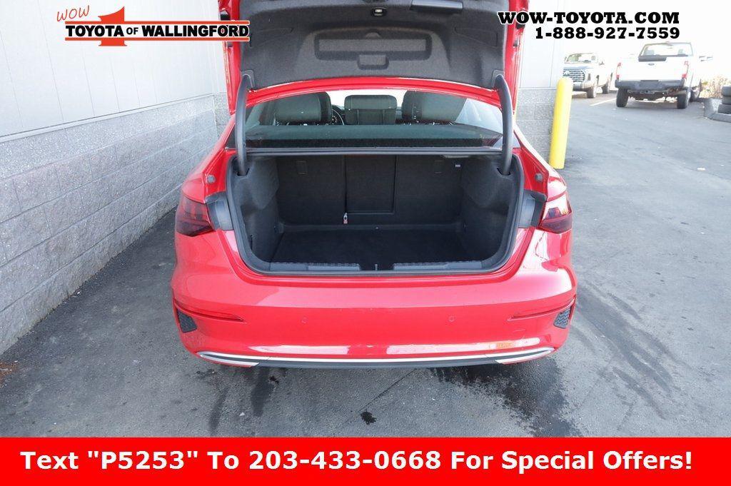 used 2023 Audi A3 car, priced at $19,925