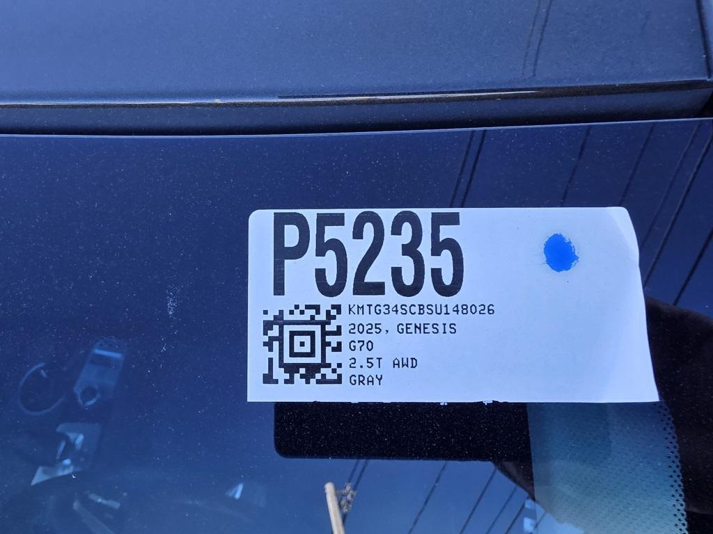 used 2025 Genesis G70 car, priced at $31,525