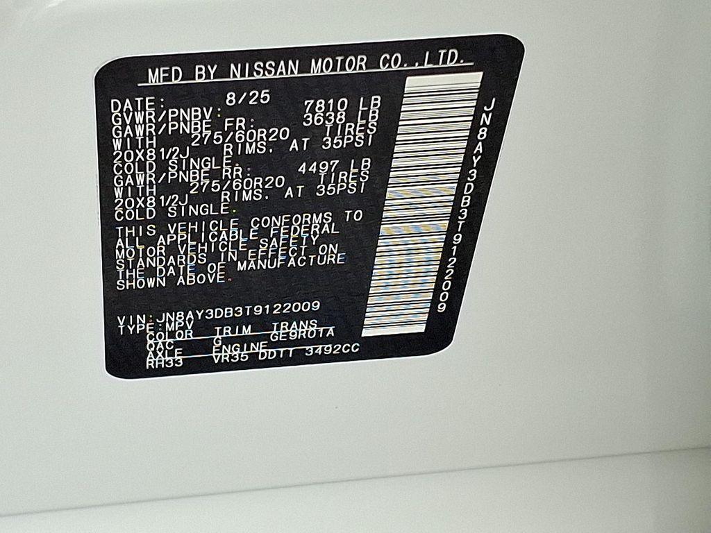 new 2026 Nissan Armada car, priced at $77,228