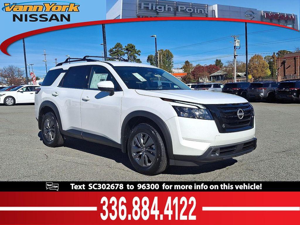 new 2025 Nissan Pathfinder car, priced at $40,579
