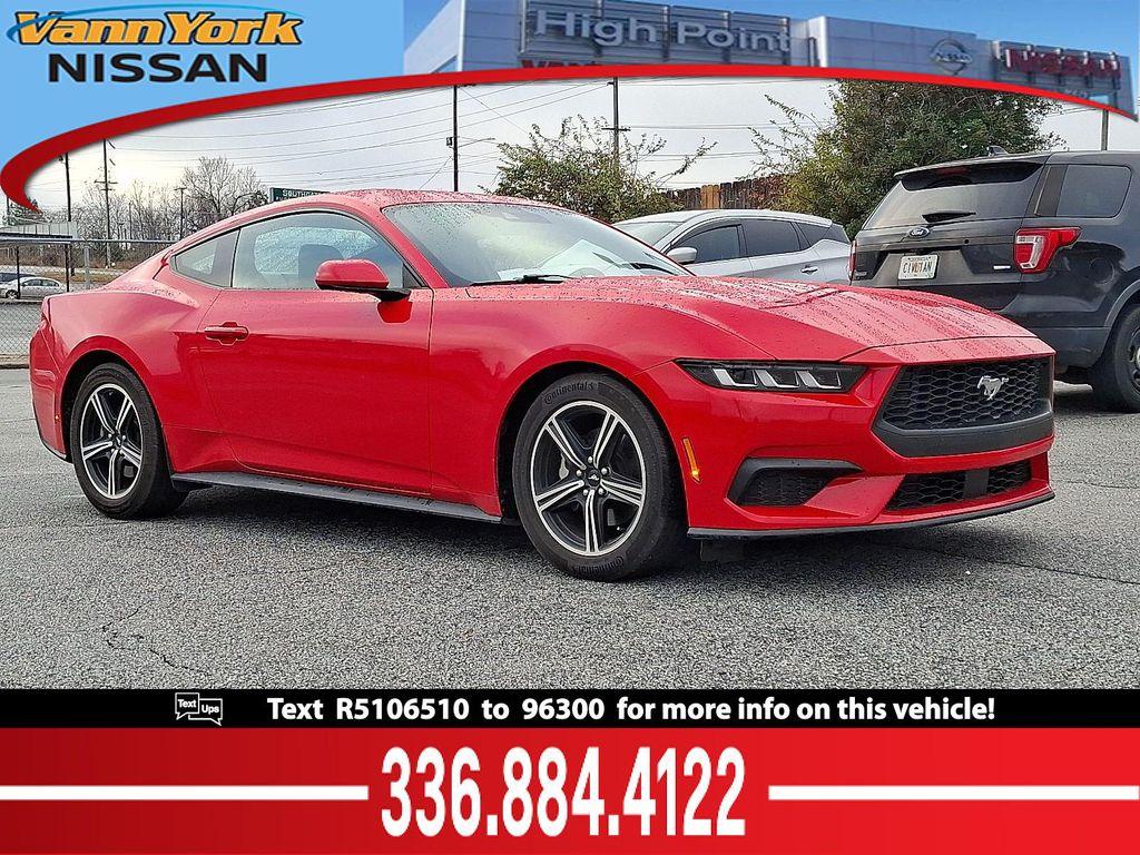 used 2024 Ford Mustang car, priced at $24,467