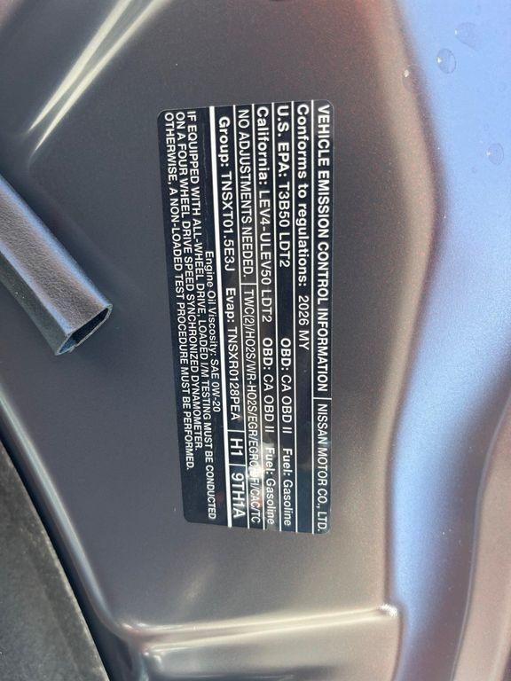 new 2026 Nissan Rogue car, priced at $35,447