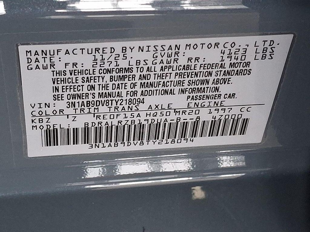 new 2026 Nissan Sentra car, priced at $28,025