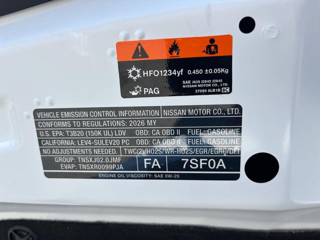 new 2026 Nissan Sentra car, priced at $24,462