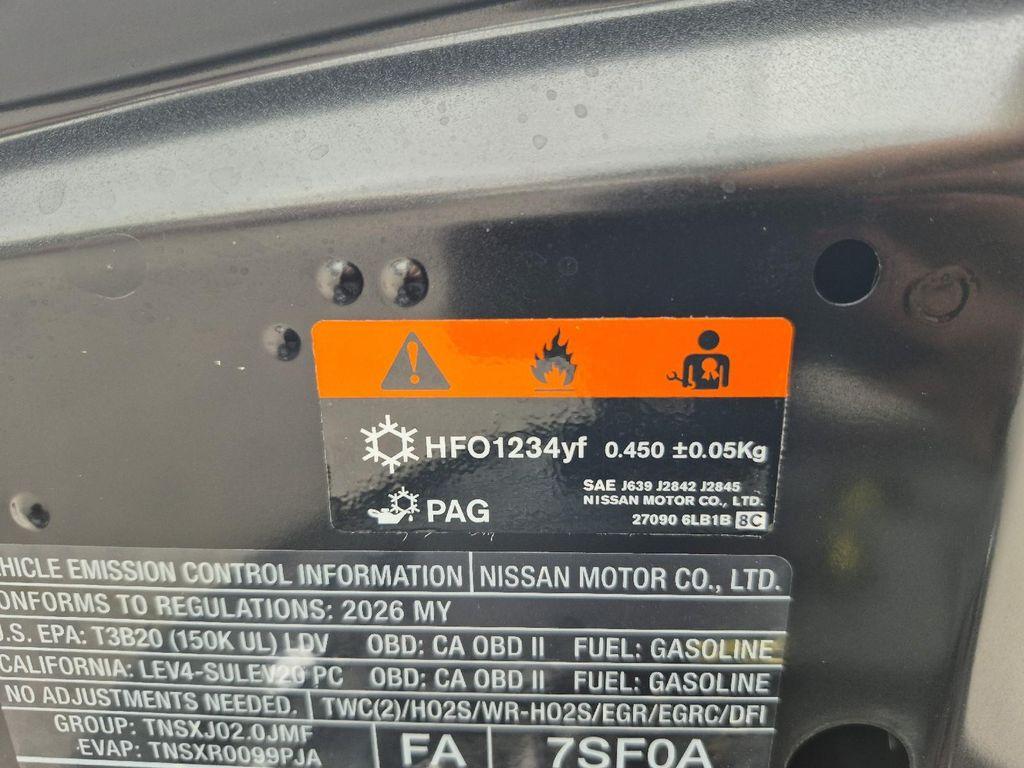 new 2026 Nissan Sentra car, priced at $23,046
