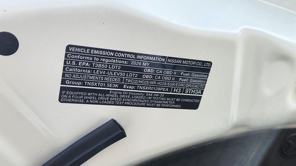 new 2026 Nissan Rogue car, priced at $34,076