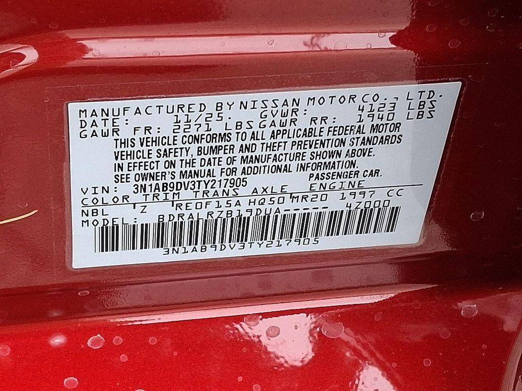 new 2026 Nissan Sentra car, priced at $25,053