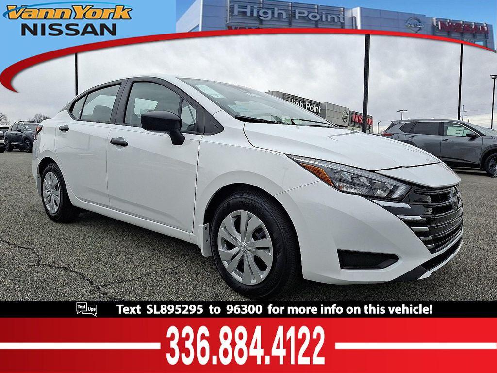 new 2025 Nissan Versa car, priced at $17,979