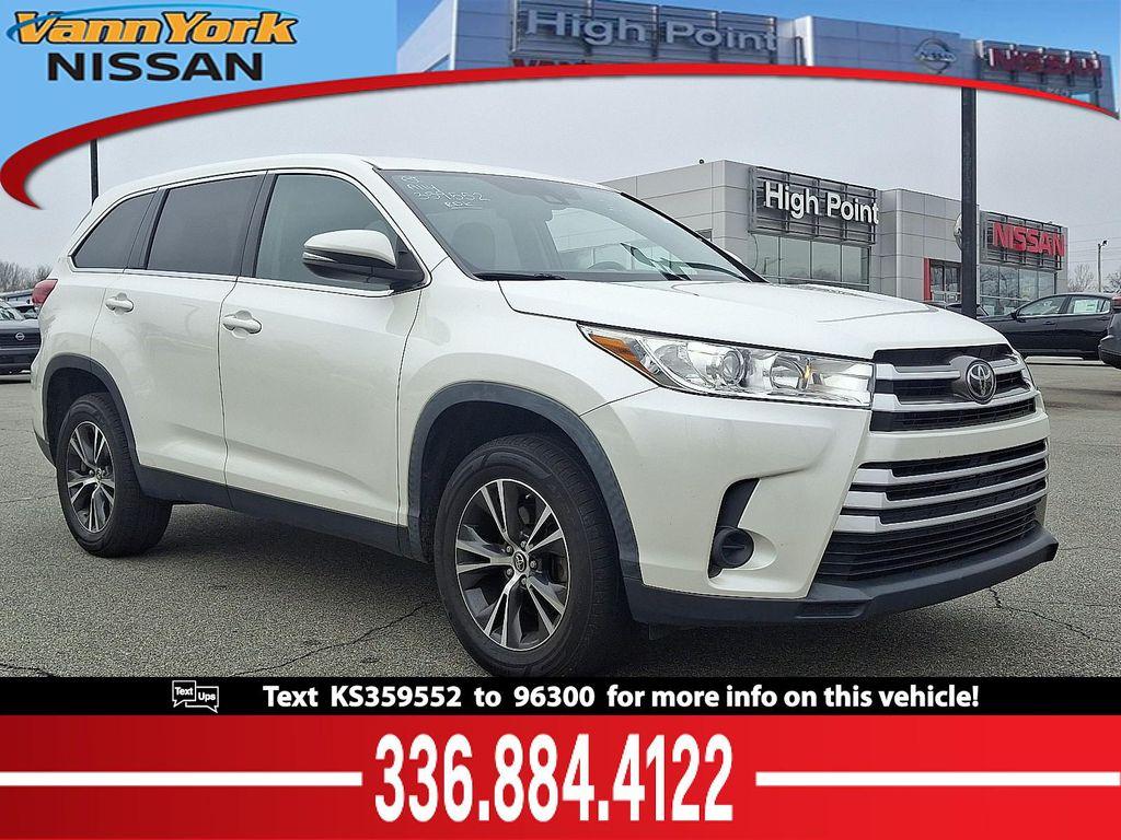 used 2019 Toyota Highlander car, priced at $17,893