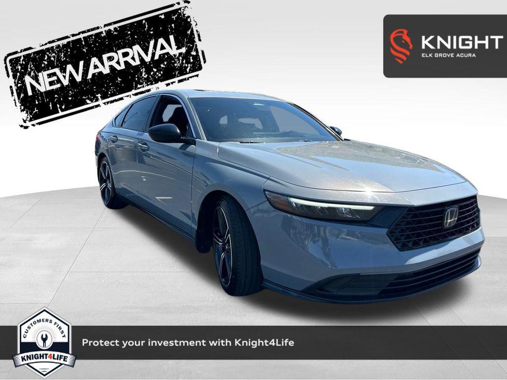 used 2023 Honda Accord Hybrid car, priced at $35,340