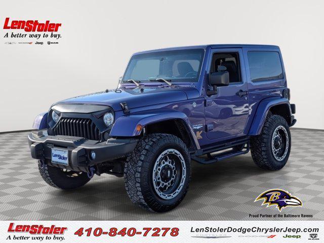 used 2017 Jeep Wrangler car, priced at $18,500