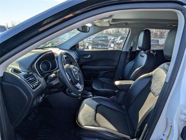 used 2021 Jeep Compass car, priced at $18,000