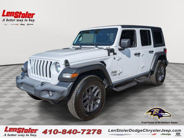 used 2021 Jeep Wrangler Unlimited car, priced at $22,000