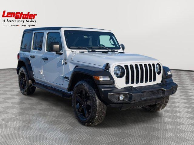 used 2022 Jeep Wrangler Unlimited car, priced at $28,000