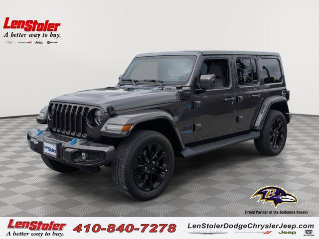 used 2021 Jeep Wrangler Unlimited 4xe car, priced at $24,500