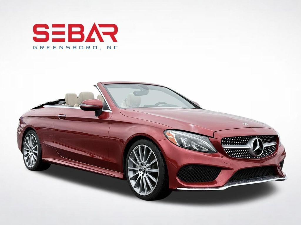 used 2018 Mercedes-Benz C-Class car, priced at $26,600