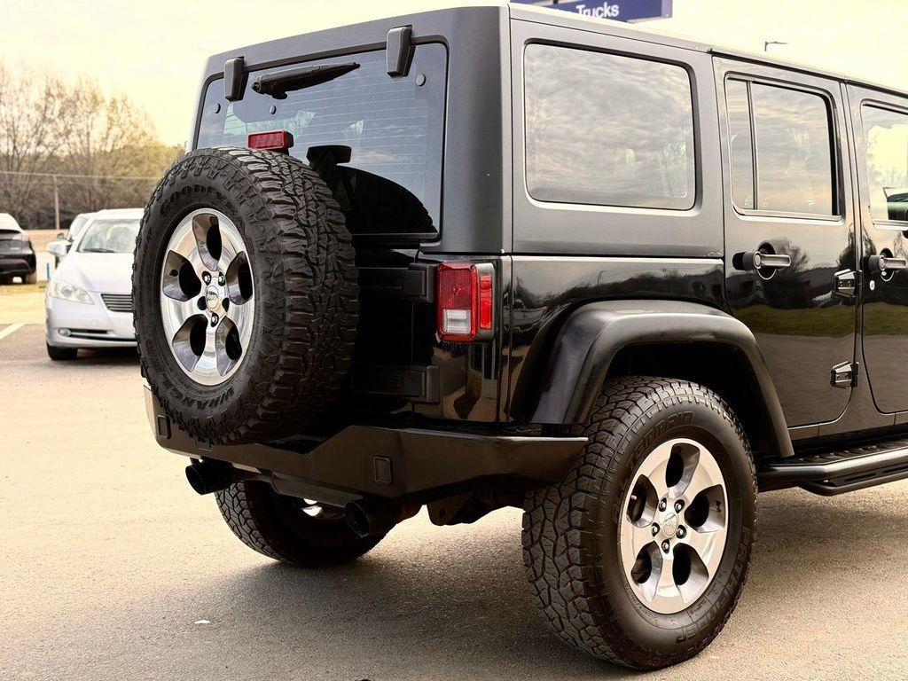 used 2015 Jeep Wrangler Unlimited car, priced at $15,991