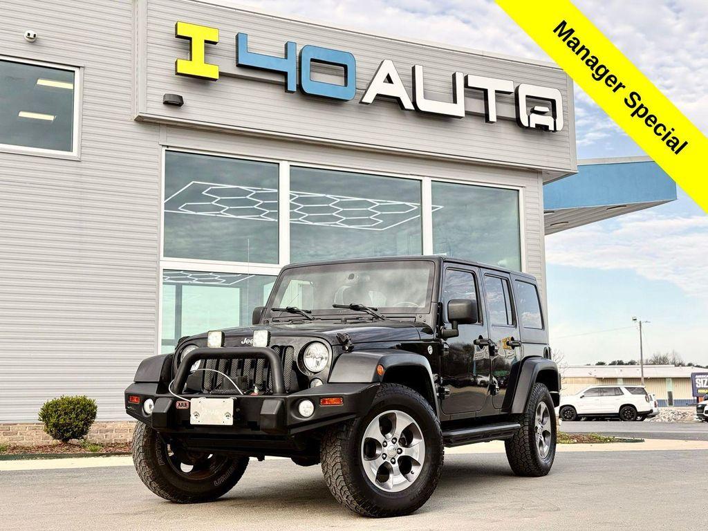 used 2015 Jeep Wrangler Unlimited car, priced at $19,481