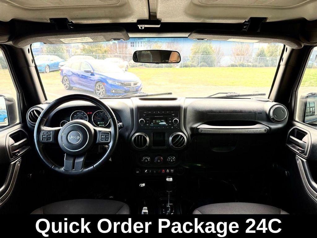 used 2015 Jeep Wrangler Unlimited car, priced at $15,991