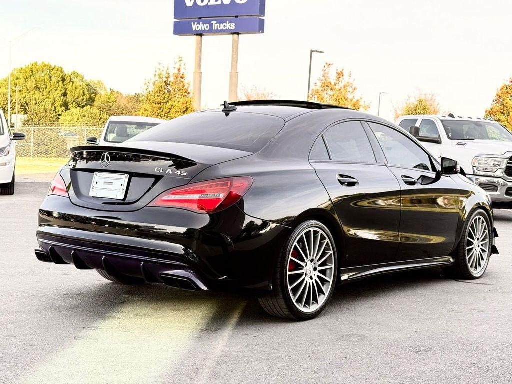 used 2018 Mercedes-Benz AMG CLA 45 car, priced at $19,491