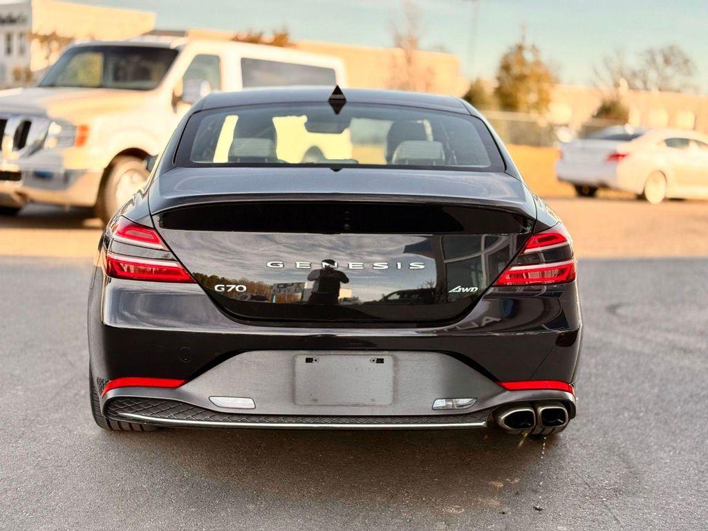 used 2023 Genesis G70 car, priced at $24,990