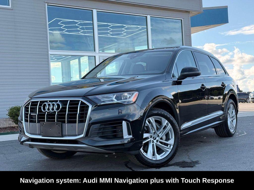 used 2021 Audi Q7 car, priced at $25,491