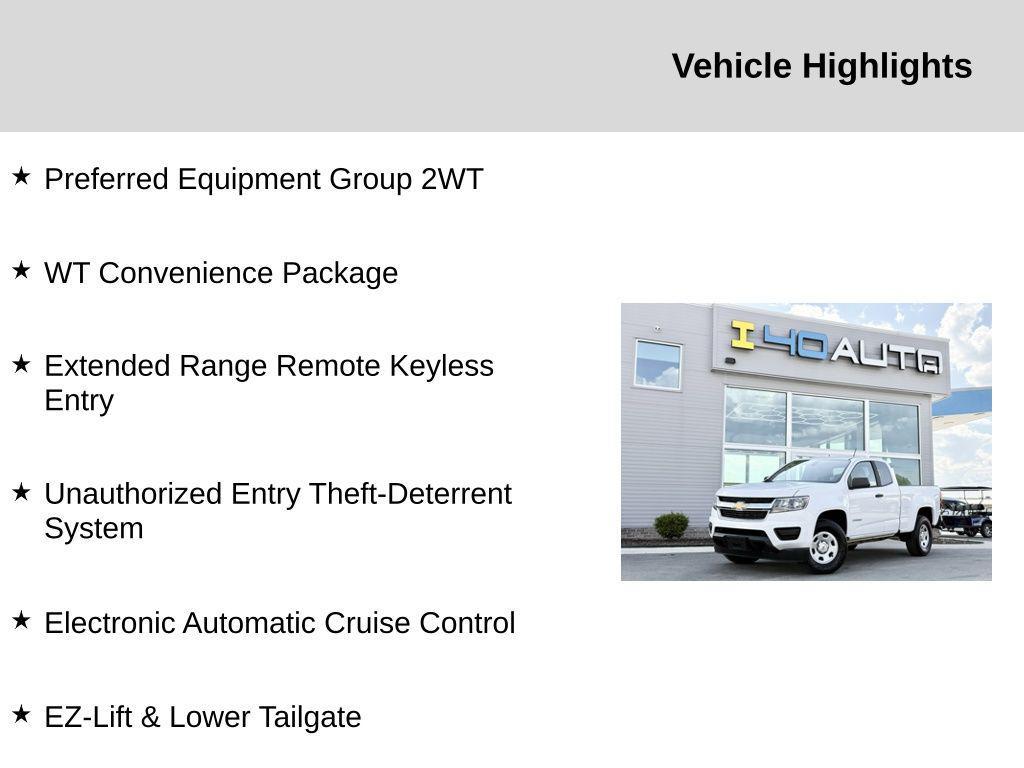 used 2018 Chevrolet Colorado car, priced at $19,991