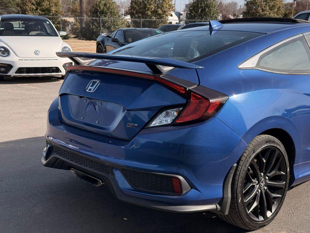 used 2020 Honda Civic Si car, priced at $23,281