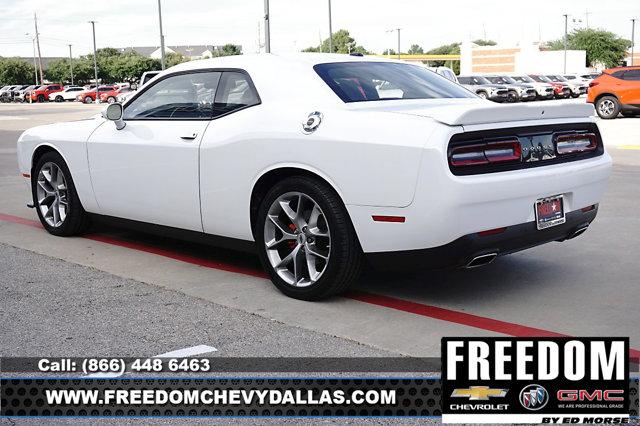 2022 White Knuckle Clearcoat Dodge Challenger