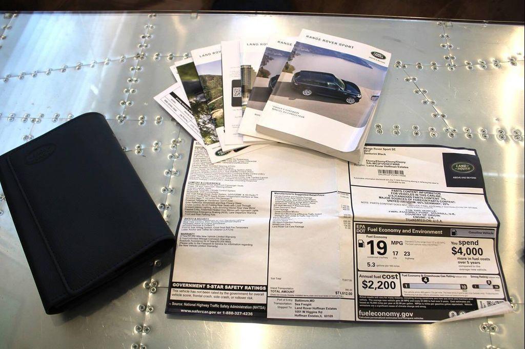 used 2017 Land Rover Range Rover Sport car, priced at $21,900