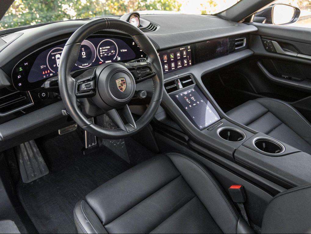 used 2025 Porsche Taycan car, priced at $92,990