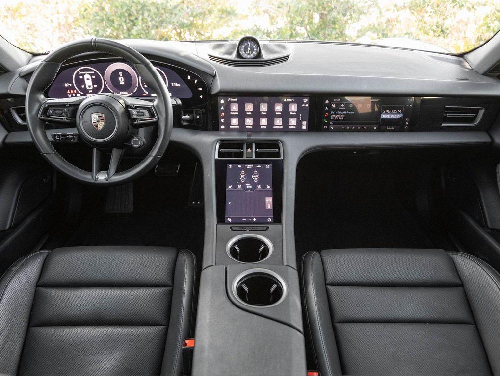 used 2025 Porsche Taycan car, priced at $92,990