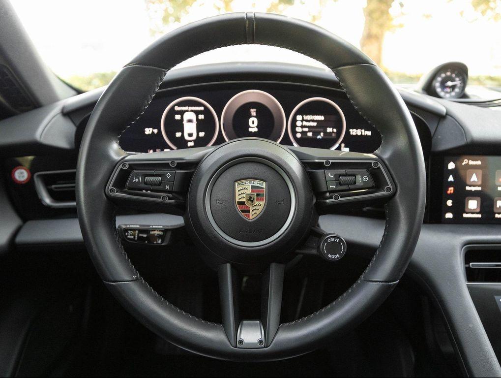 used 2025 Porsche Taycan car, priced at $92,990