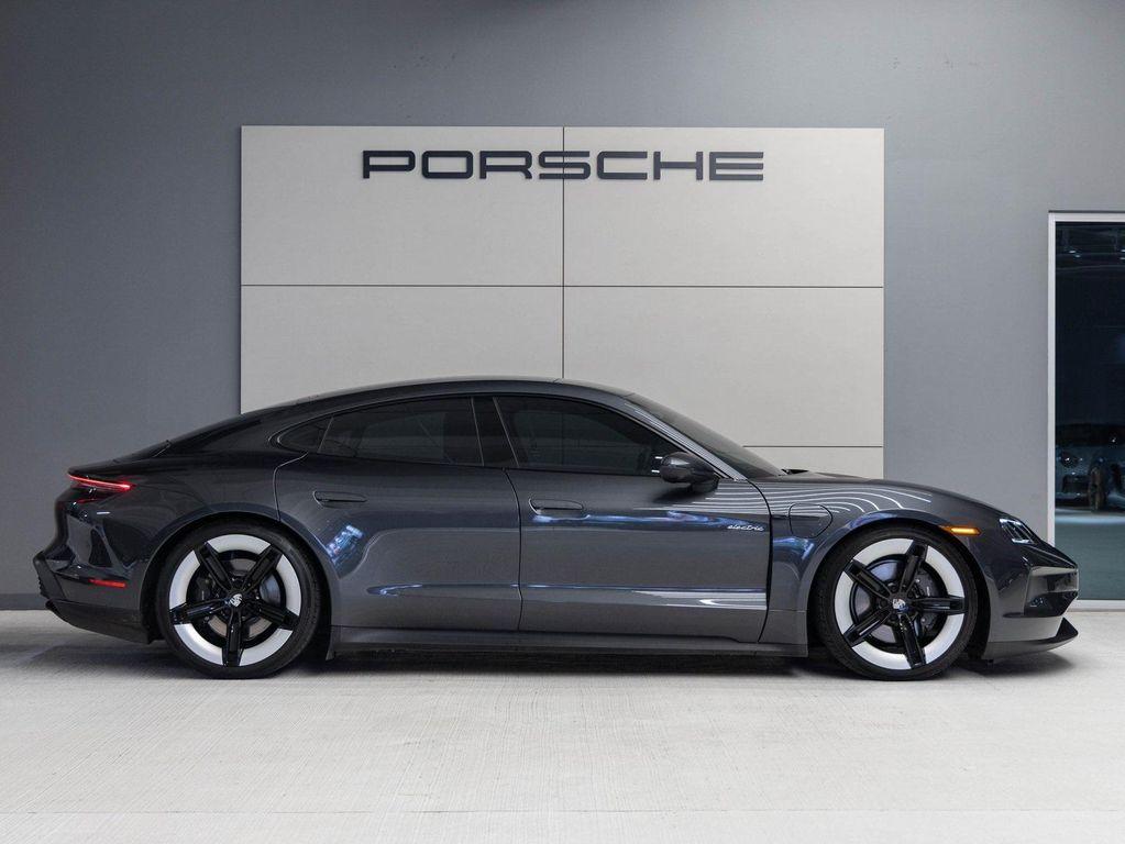 used 2025 Porsche Taycan car, priced at $92,990
