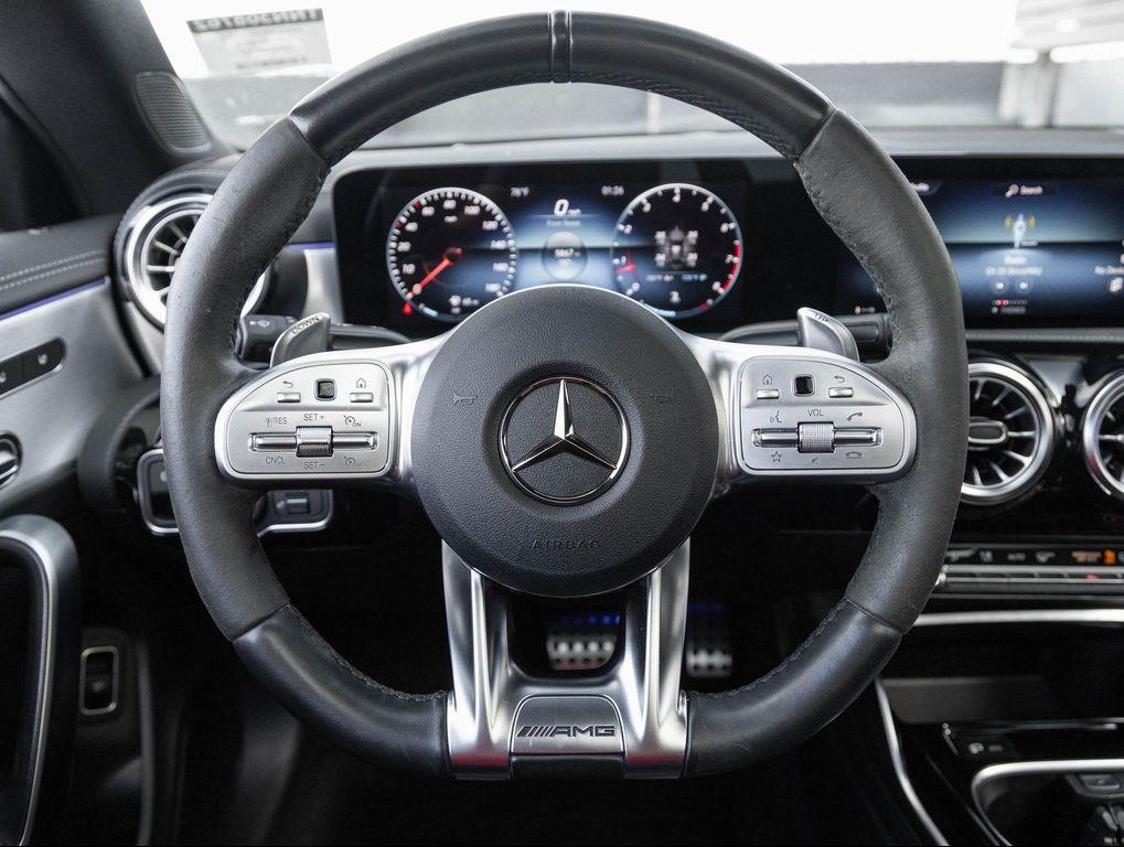 used 2022 Mercedes-Benz AMG CLA 35 car, priced at $33,488