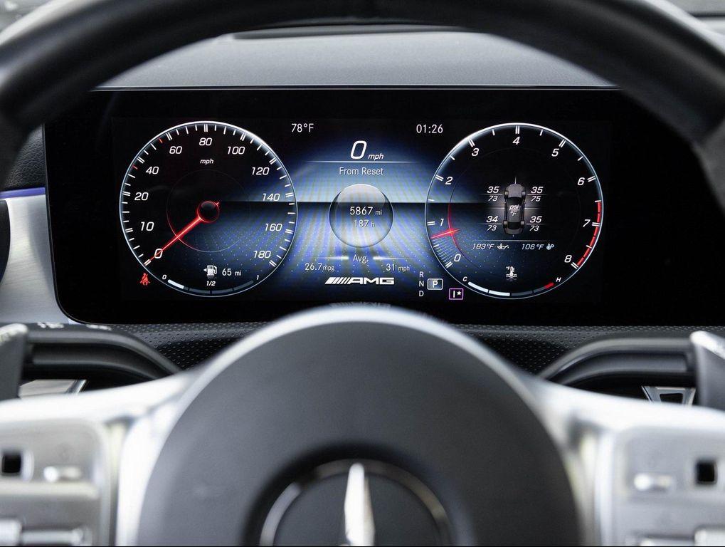 used 2022 Mercedes-Benz AMG CLA 35 car, priced at $33,488