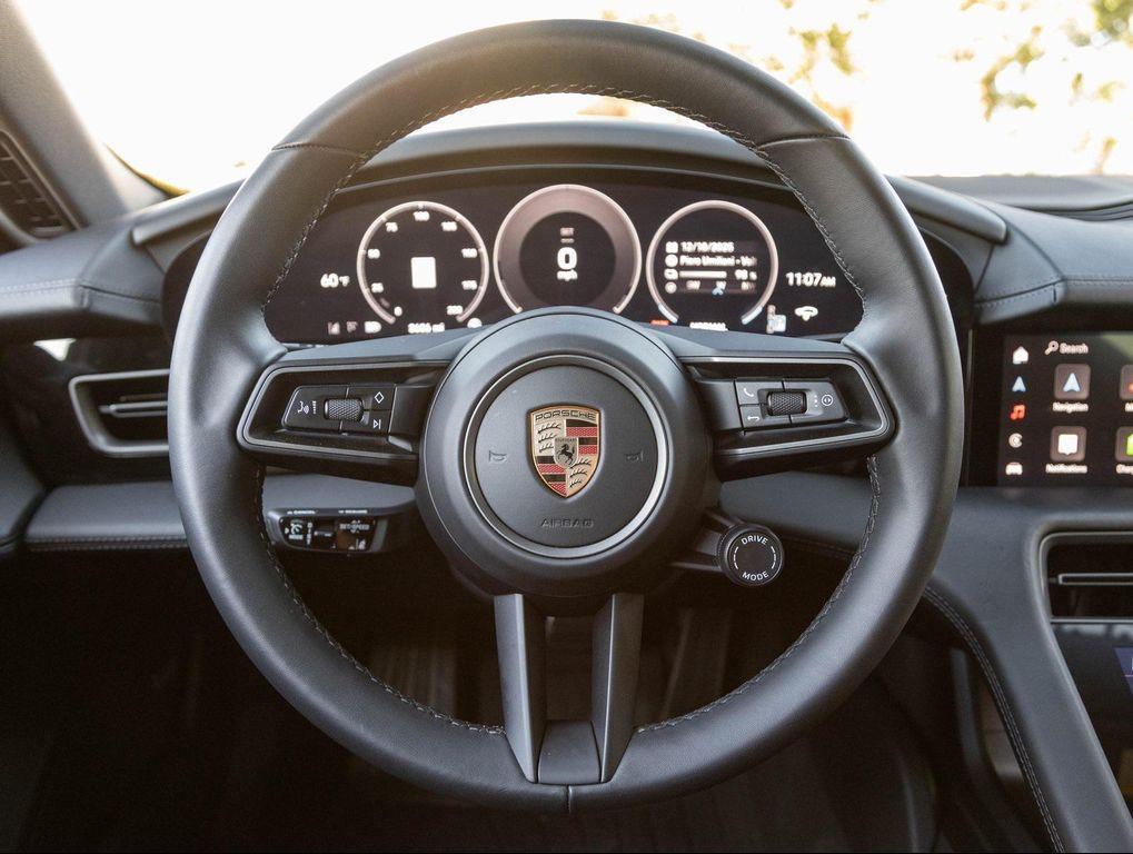 used 2025 Porsche Taycan car, priced at $109,988