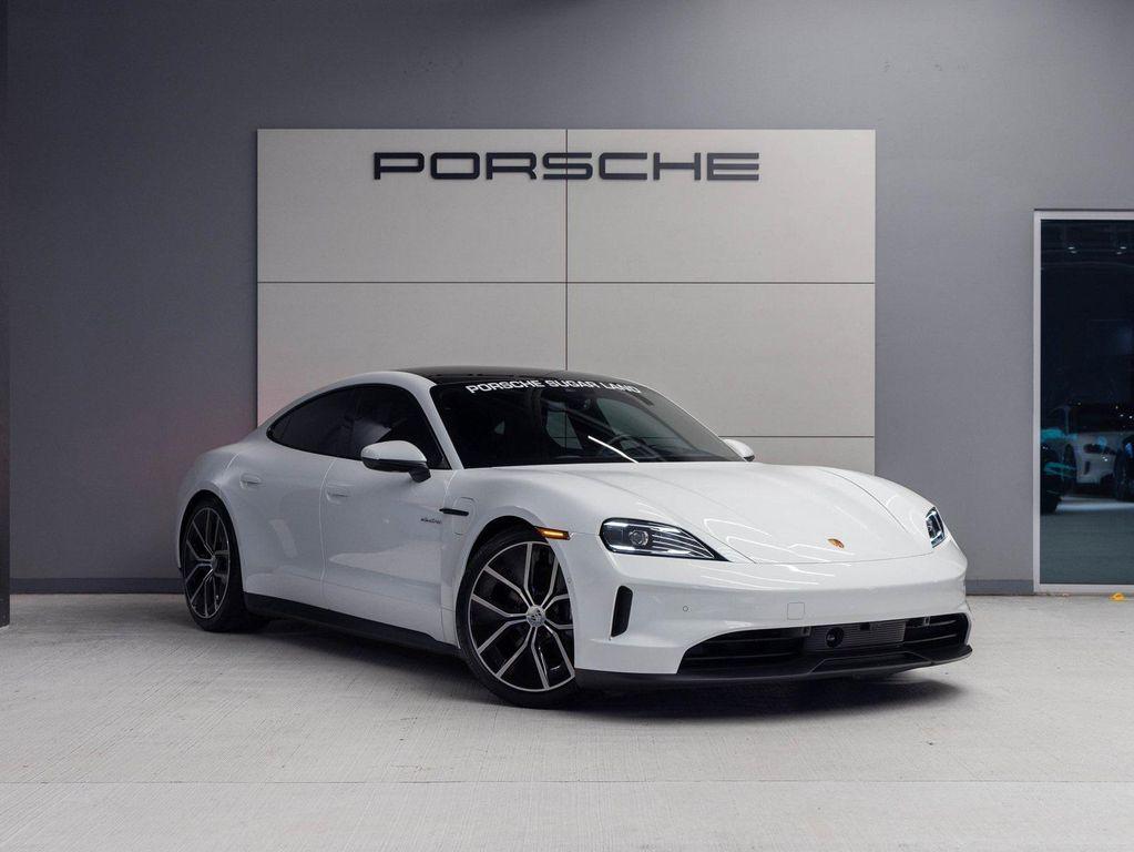 used 2025 Porsche Taycan car, priced at $109,988