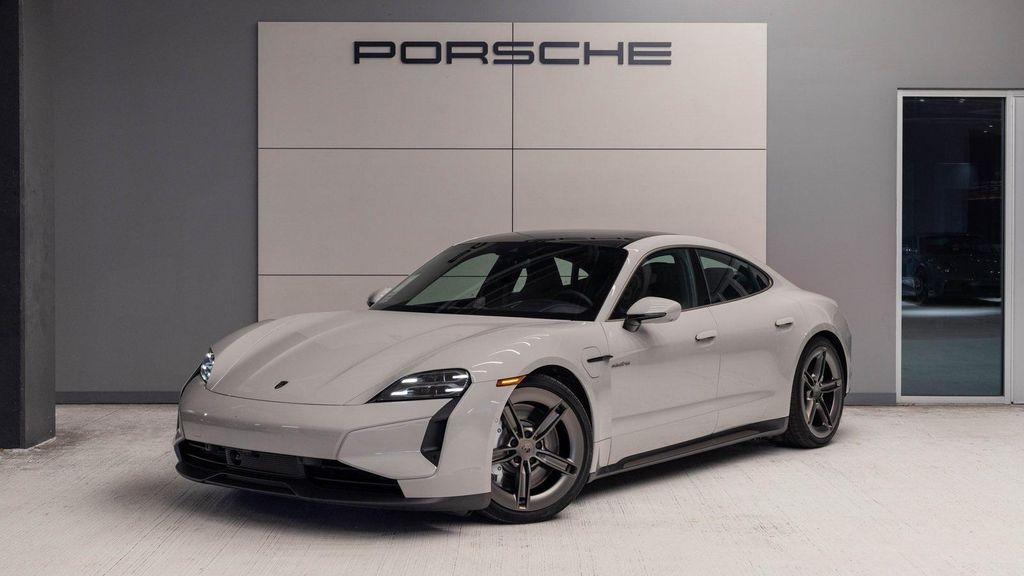used 2025 Porsche Taycan car, priced at $169,988