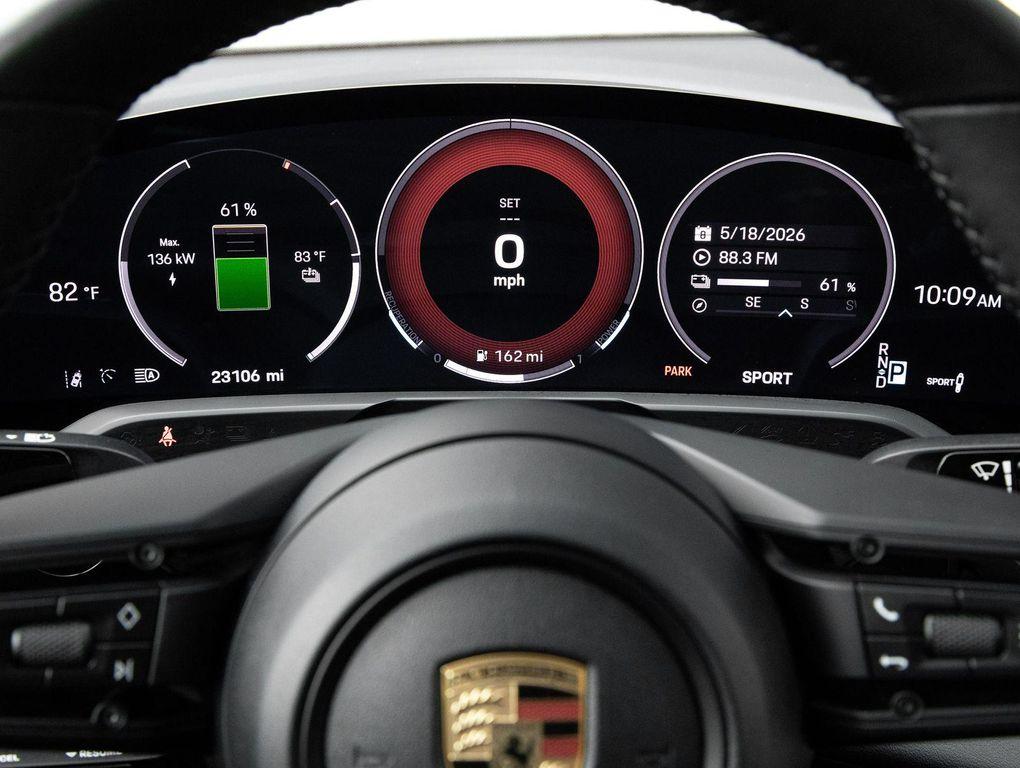 used 2025 Porsche Taycan car, priced at $92,888