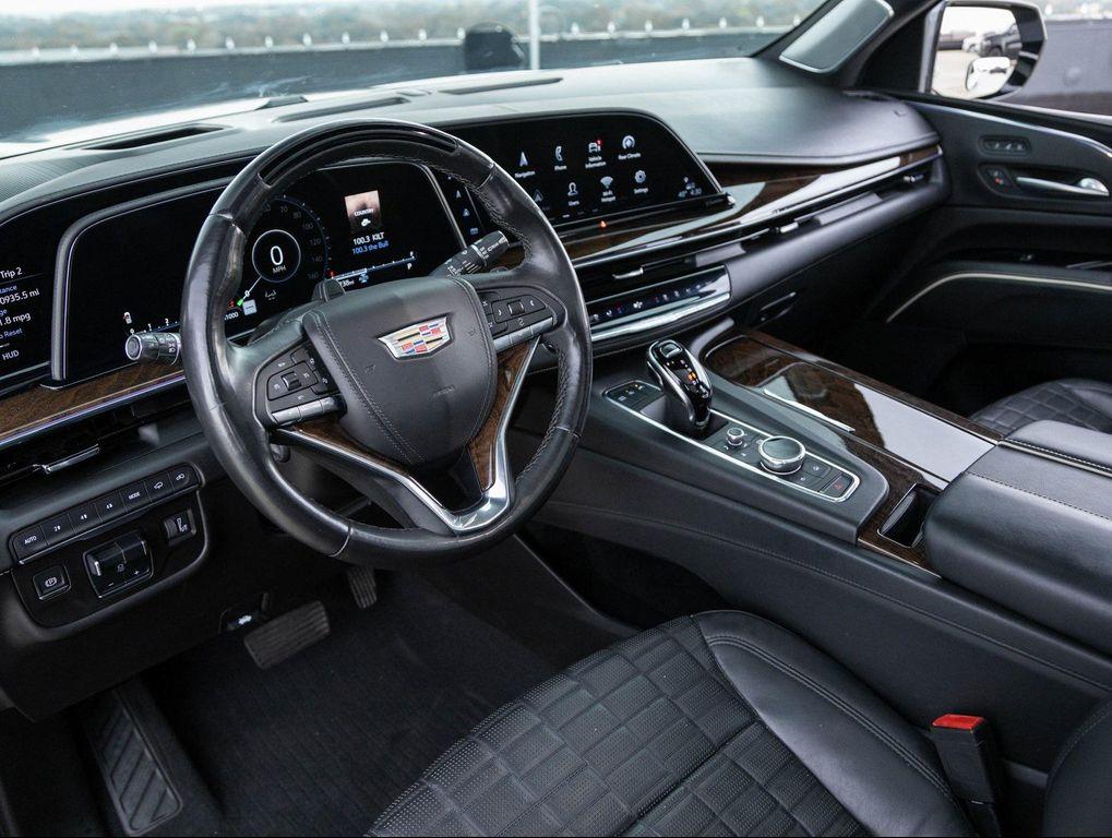 used 2021 Cadillac Escalade ESV car, priced at $62,990