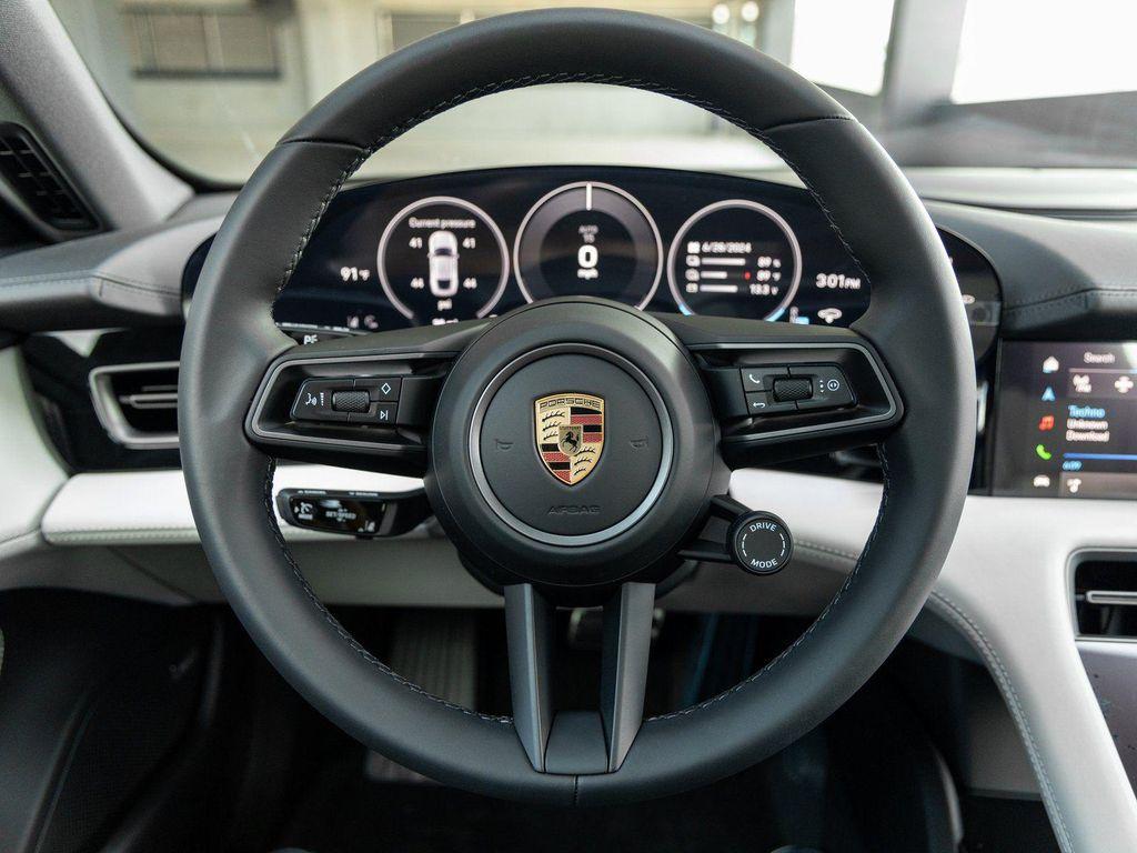 used 2025 Porsche Taycan car, priced at $96,248