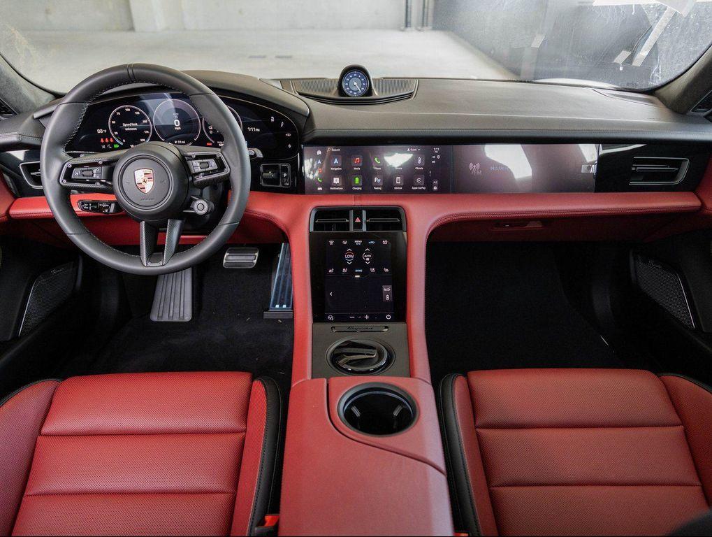 used 2025 Porsche Taycan car, priced at $154,988